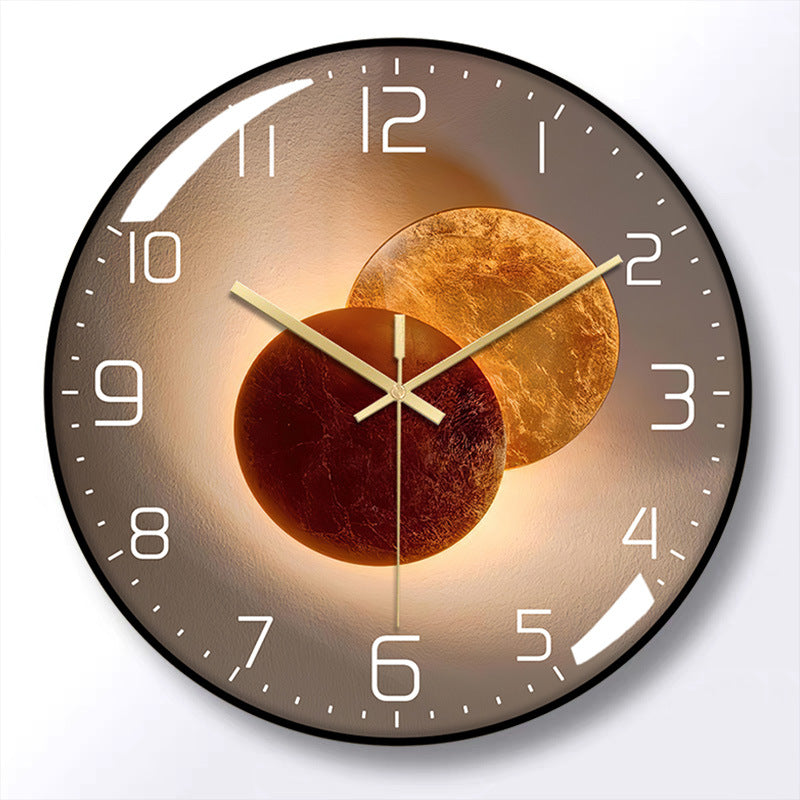Nordic Minimalist Quartz Clock