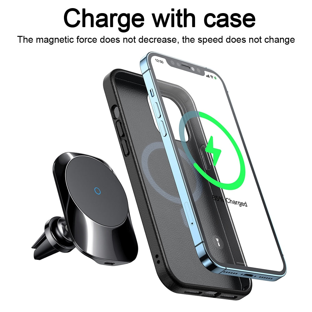 15W Qi Magnetic Wireless Charger For iPhone-Bieg's Products