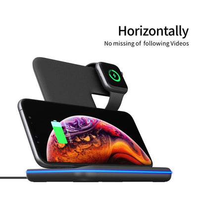 iPhone Watch Headset Wireless Charger Stand For iPhone-Bieg's Products