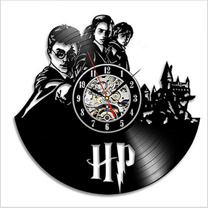 Harry Potter Vinyl Record Wall Clock