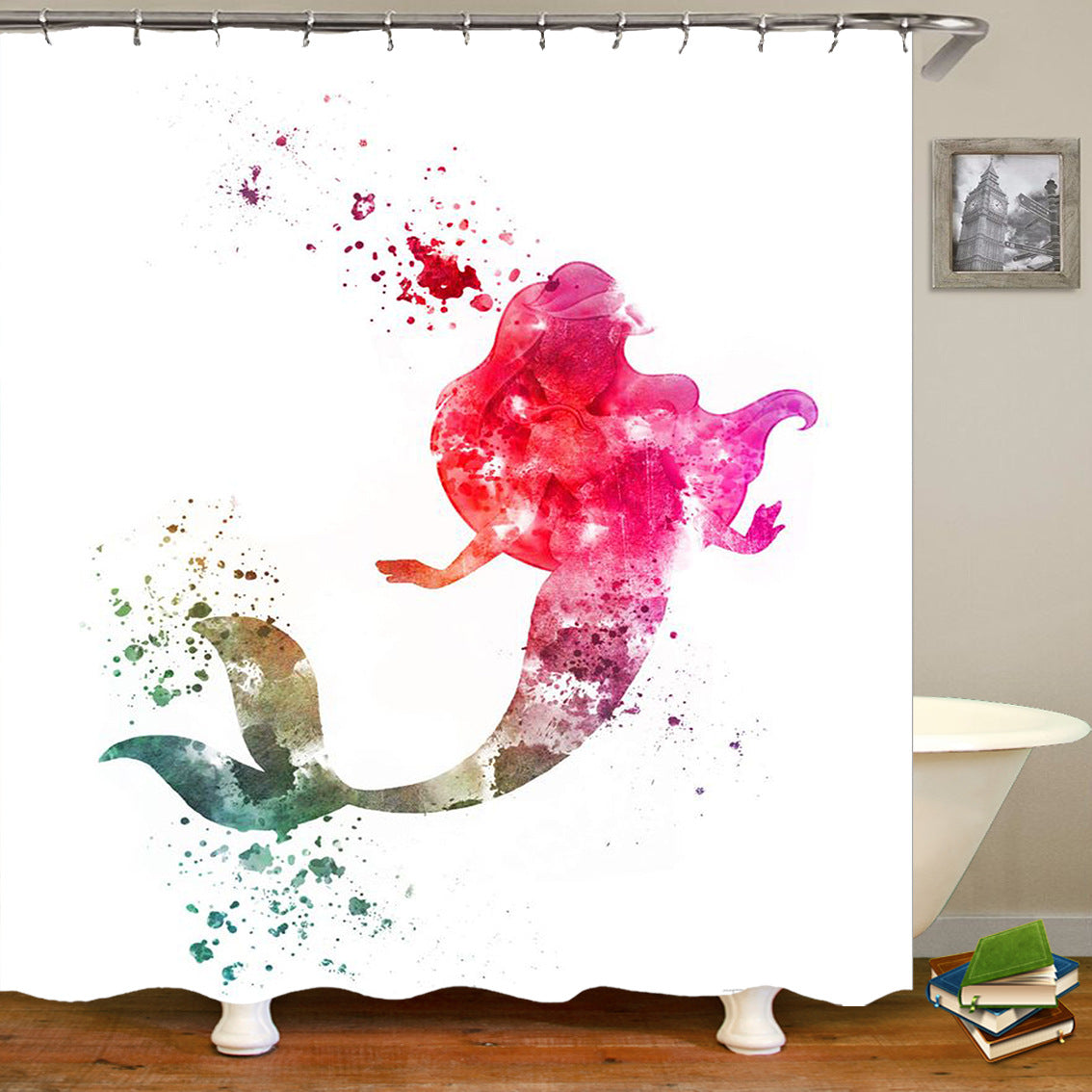 Sea World Style Shower Curtain