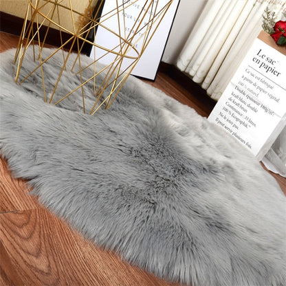 Soft Artificial Sheepskin Rug