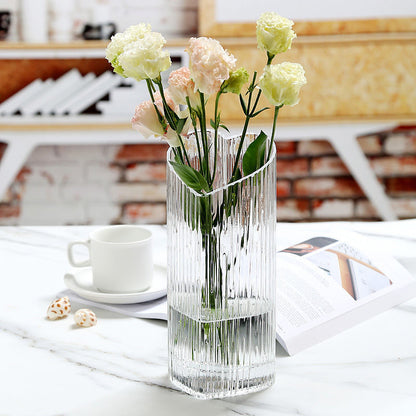 Creative Light Luxury Glass Ornaments for Living Room Decor
