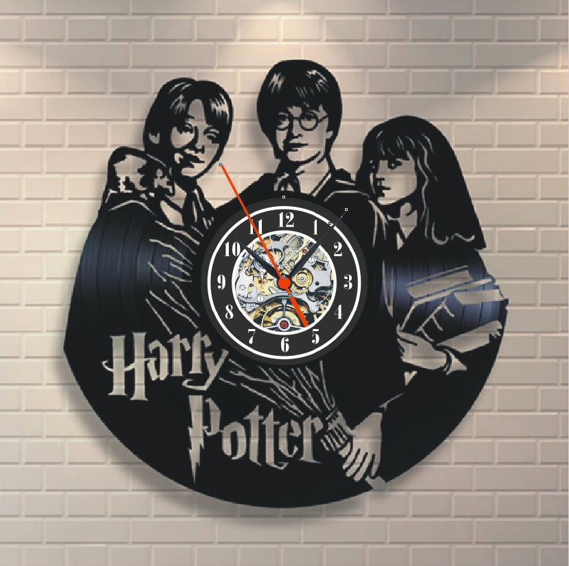 Harry Potter Vinyl Record Wall Clock