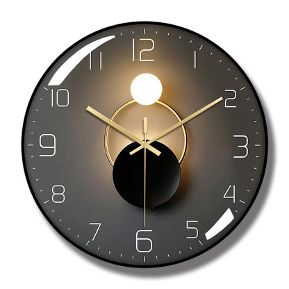 Nordic Minimalist Quartz Clock