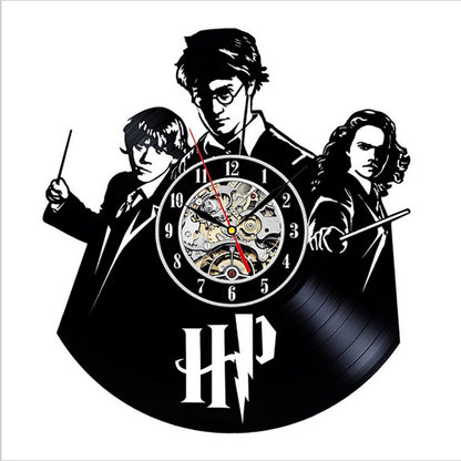 Harry Potter Vinyl Record Wall Clock