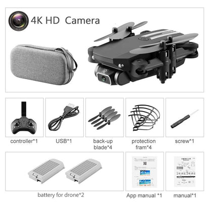Pocket Drone 4k Quadcopter Foldable Toys for Children-Bieg's Products