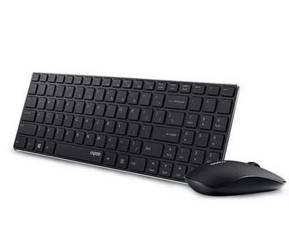 Ultra Thin Metal Optical Wireless Keyboard & Mouse-Bieg's Products