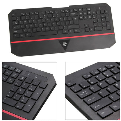 E YUANSU Ergonomic wireless keyboard and mouse-Bieg's Products