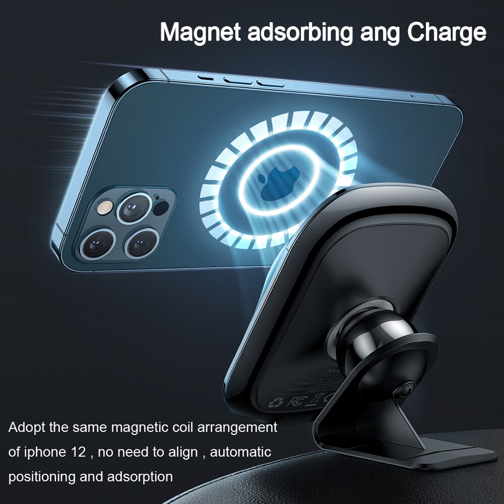 15W Qi Magnetic Wireless Charger For iPhone-Bieg's Products
