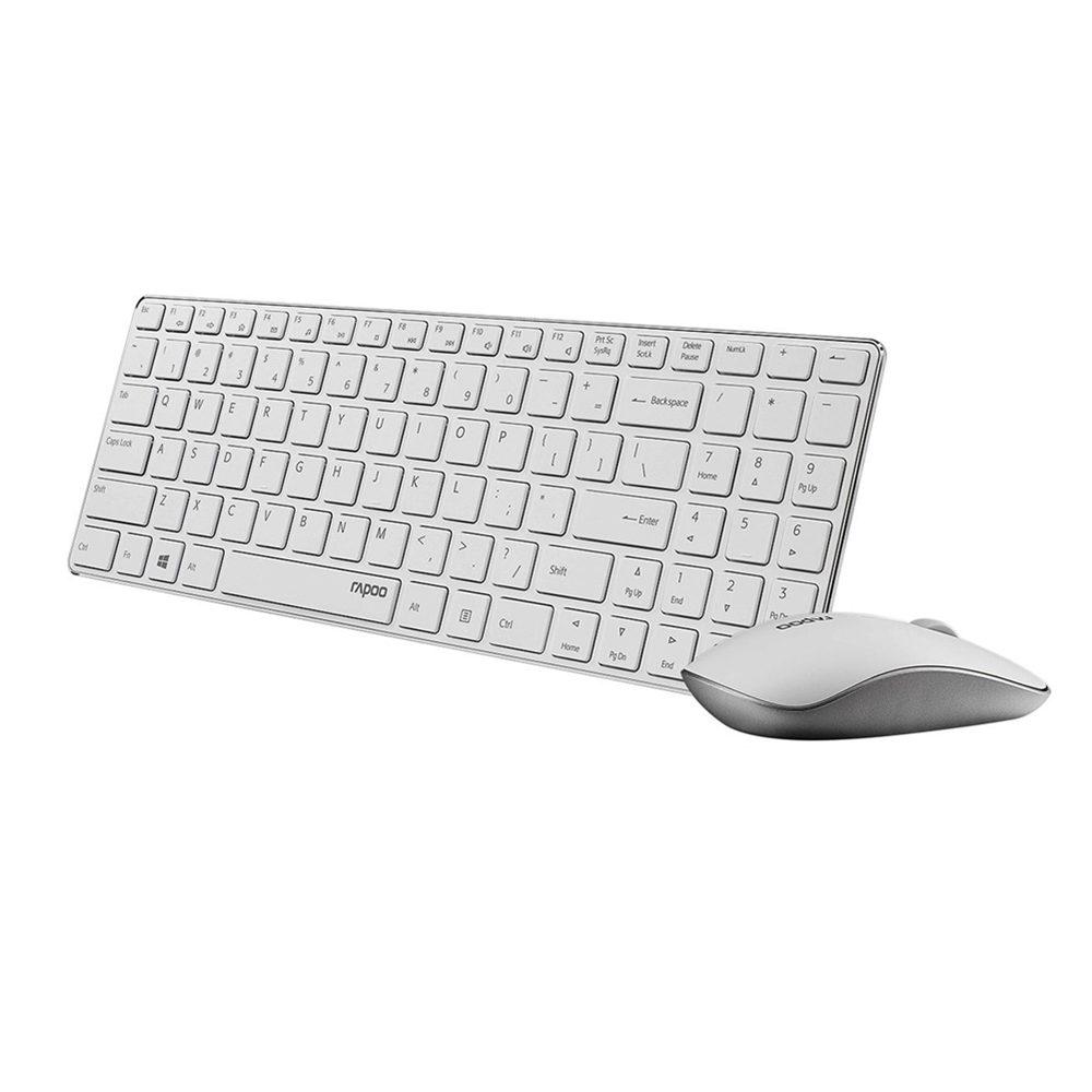 Ultra Thin Metal Optical Wireless Keyboard & Mouse-Bieg's Products