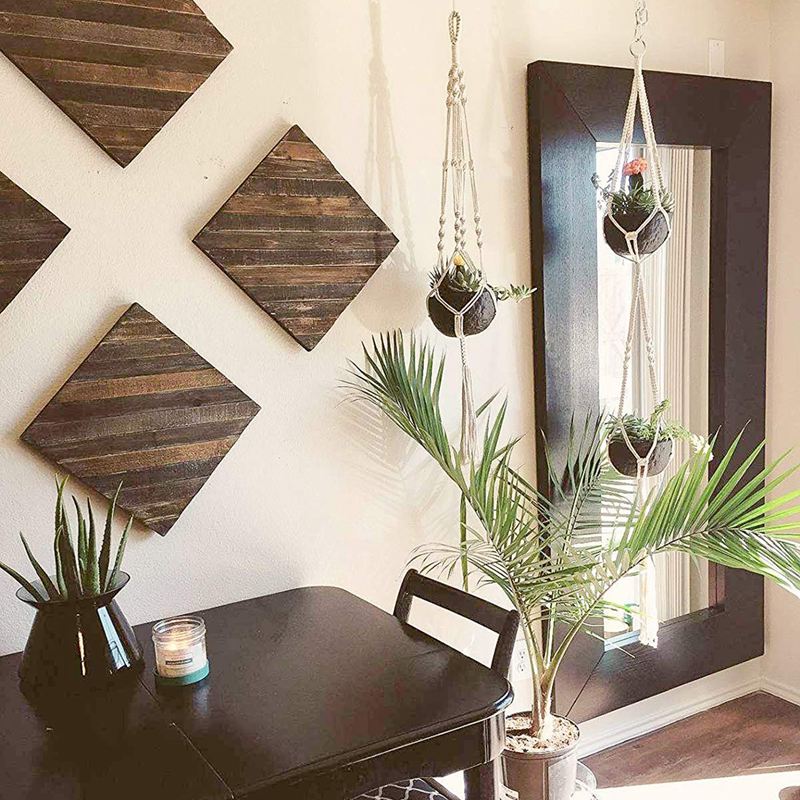 Macrame Plant Hanger Set