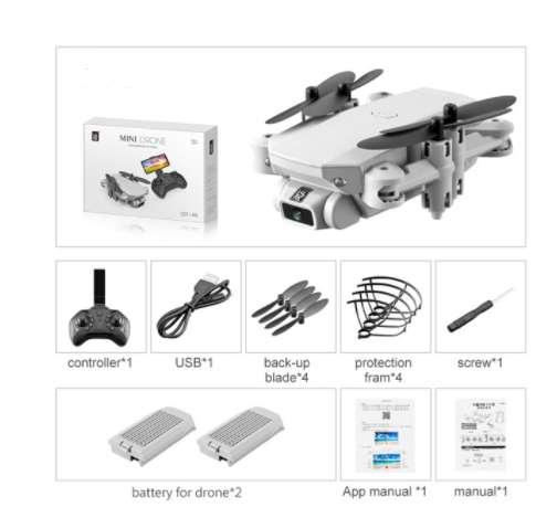 Pocket Drone 4k Quadcopter Foldable Toys for Children-Bieg's Products