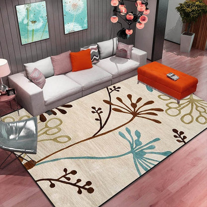 Soft Floor Mat for Living Room & Bedroom