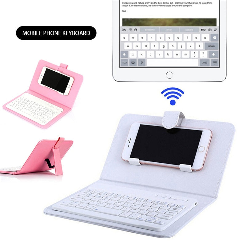 PU Leather Wireless Keyboard Case for iPhone-Bieg's Products