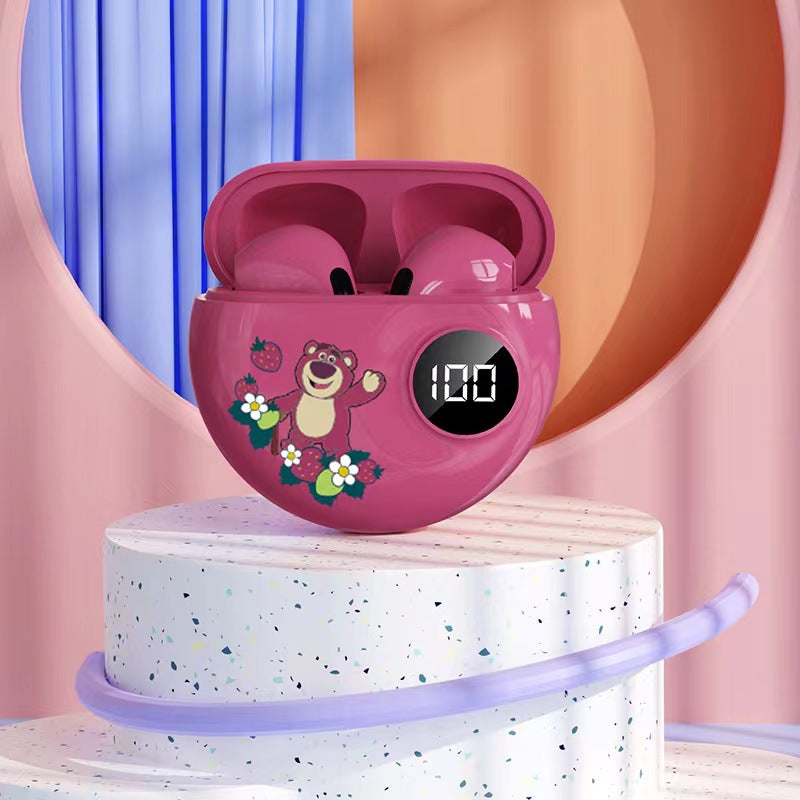 Minnie Mickey Digital Display Bluetooth Headset-Bieg's Products