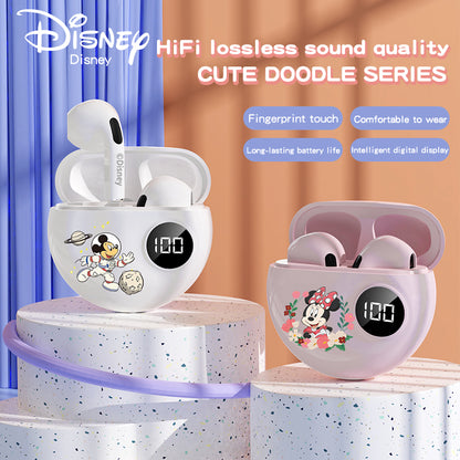 Minnie Mickey Digital Display Bluetooth Headset-Bieg's Products