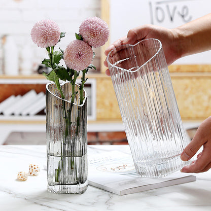 Creative Light Luxury Glass Ornaments for Living Room Decor