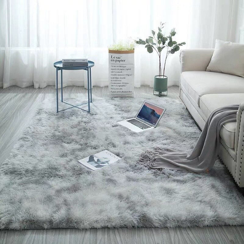 Grey Carpet: Soft, Anti-Slip, Water Absorbent