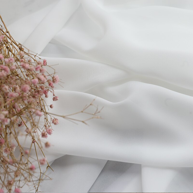 White Tulle Curtains