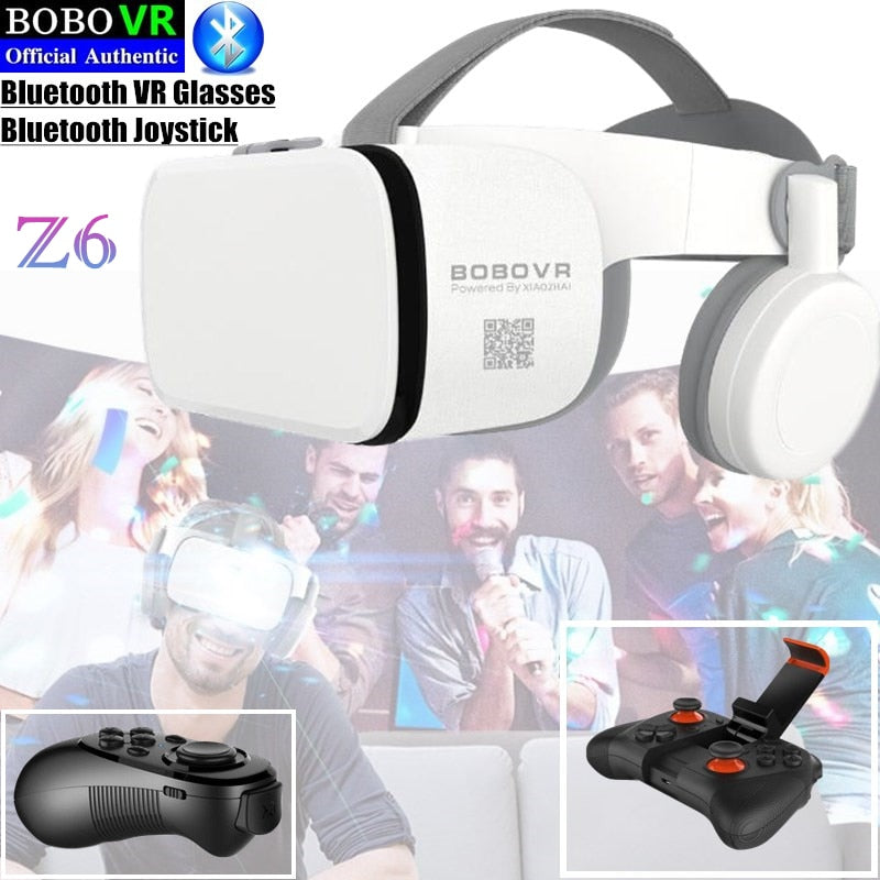 BOBO VR Z6 Bluetooth 3D Virtual Reality headset-Bieg's Products