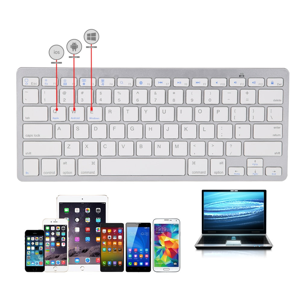 Universal Wireless Keyboard 3.0 Bluetooth Keyboard-Bieg's Products