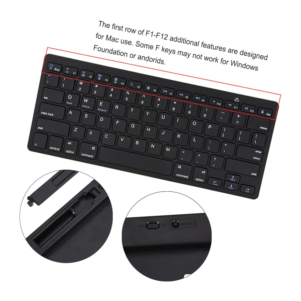 Universal Wireless Keyboard 3.0 Bluetooth Keyboard-Bieg's Products